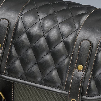 HBシングルDサドルバッグ コットンカーキ 9.5L