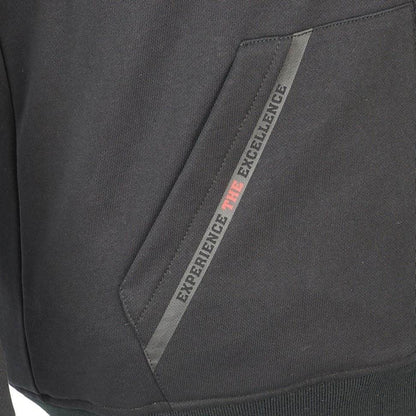 ラフライドZIPパーカーエアスルーパッドセット ブラック