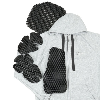 ラフライドジップパーカー エアスルーパッドセット ガタゴト S