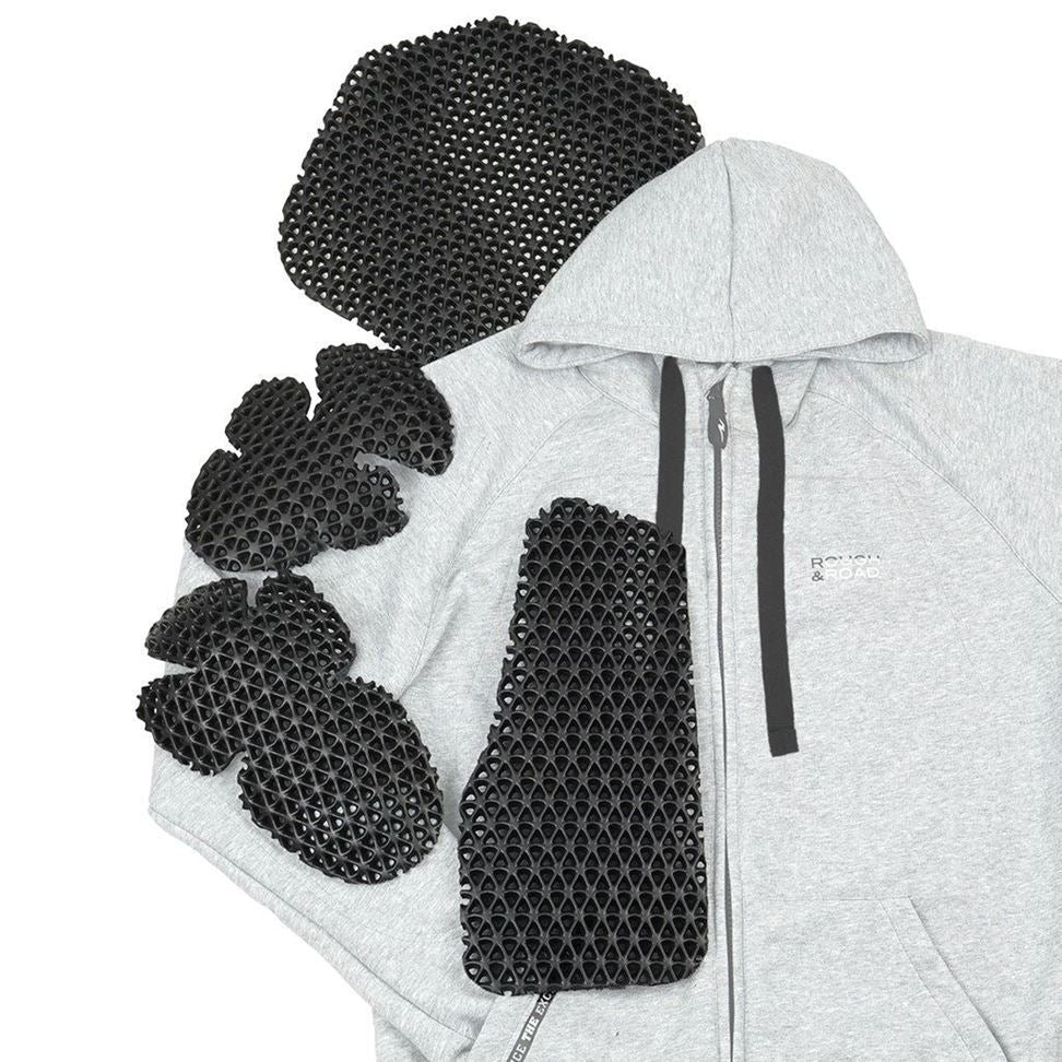 ラフライドZIPパーカーエアスルーパッドセット Go For Ride