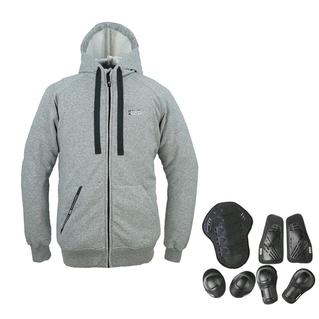 ラフライドZIPパーカーハードパッドセット あおたび!