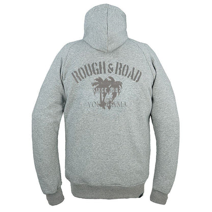 ラフライドZIPパーカー ミックスグレー