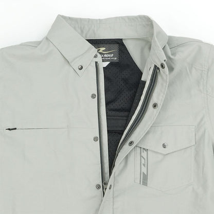ラフライドシャツFP グレー LL