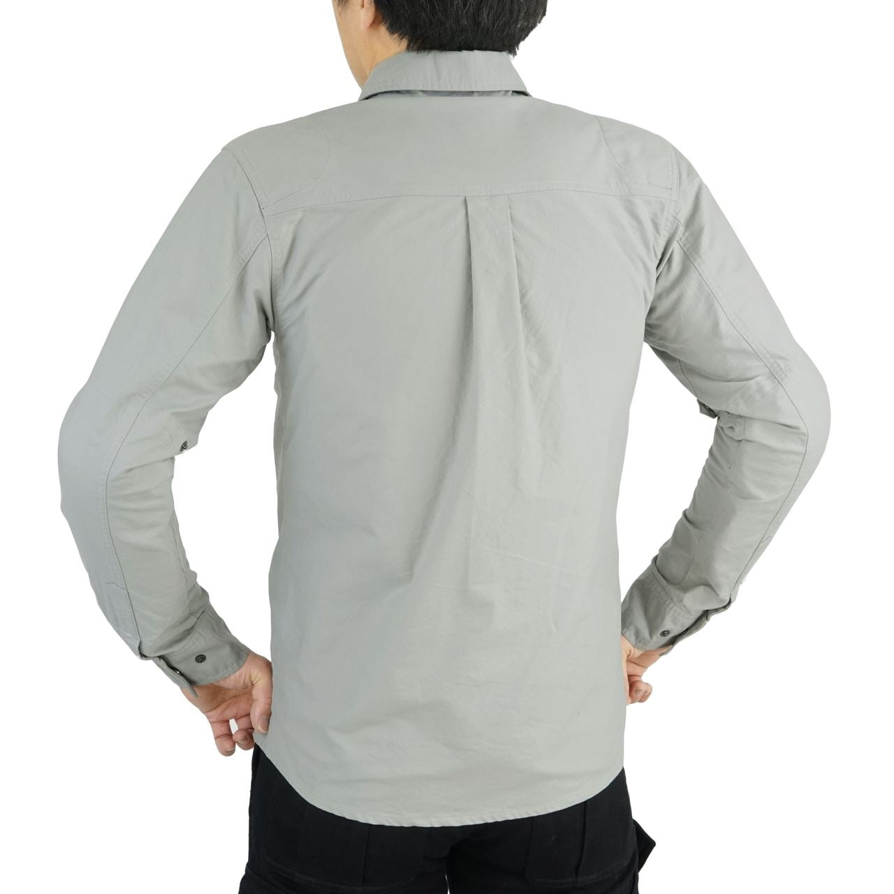 ラフライドシャツFP グレー LL