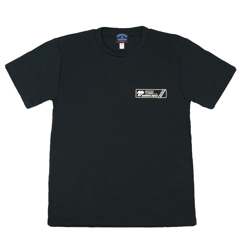 ラフ パームツリー ドライTシャツ ブラック