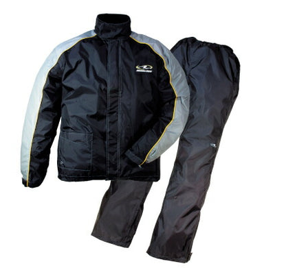 Dualtex Compact Rain Suit, BM size, Black