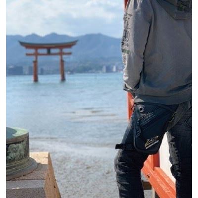 ホルスターウエストバッグ レフティマットレザー 2L