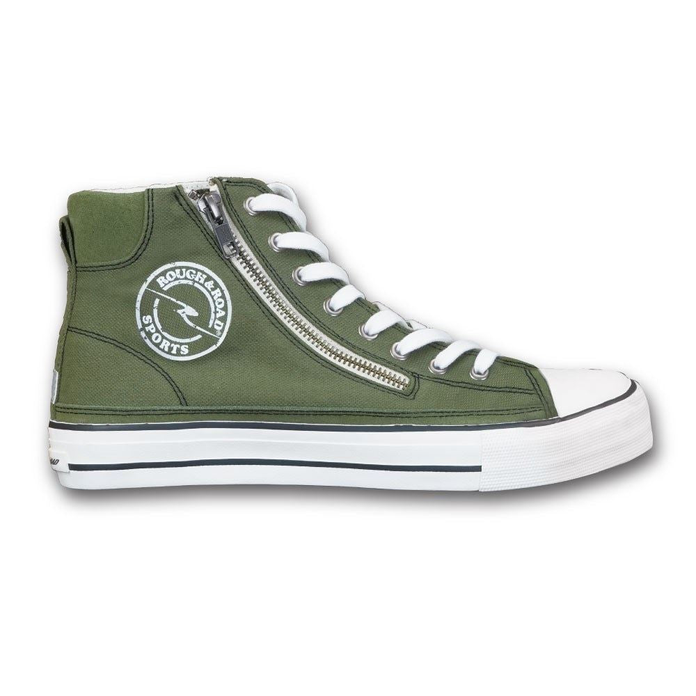 ラフライディングスニーカー オリーブ