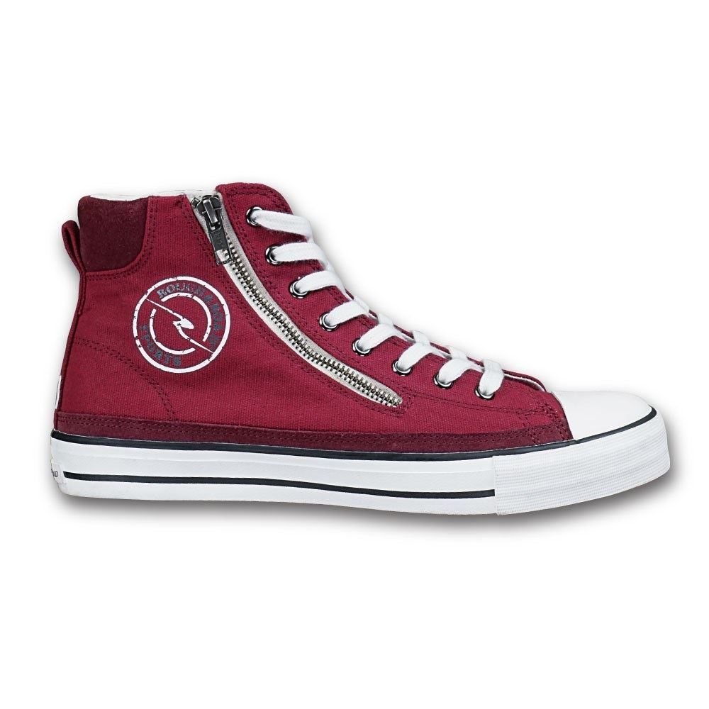 ラフライディングスニーカー ワイン