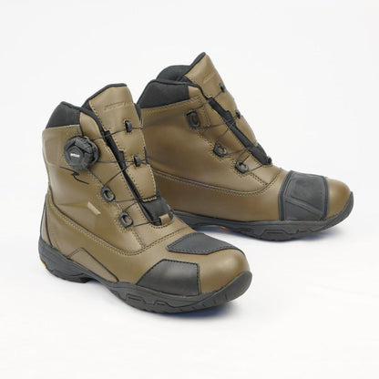 デュアルテックスラフライディングシューズ ブラウン