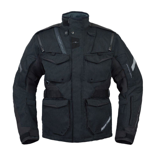 デュアルテックスアドベンチャーオールシーズンジャケット ヘリンボーンブラック