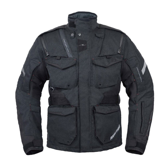 デュアルテックスアドベンチャーオールシーズンジャケット ヘリンボーンチャコール