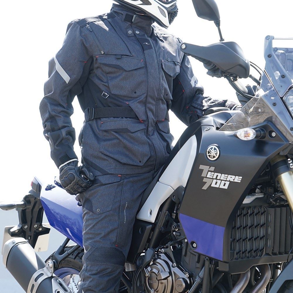 デュアルテックスアドベンチャーオールシーズンジャケット ヘリンボーンチャコール