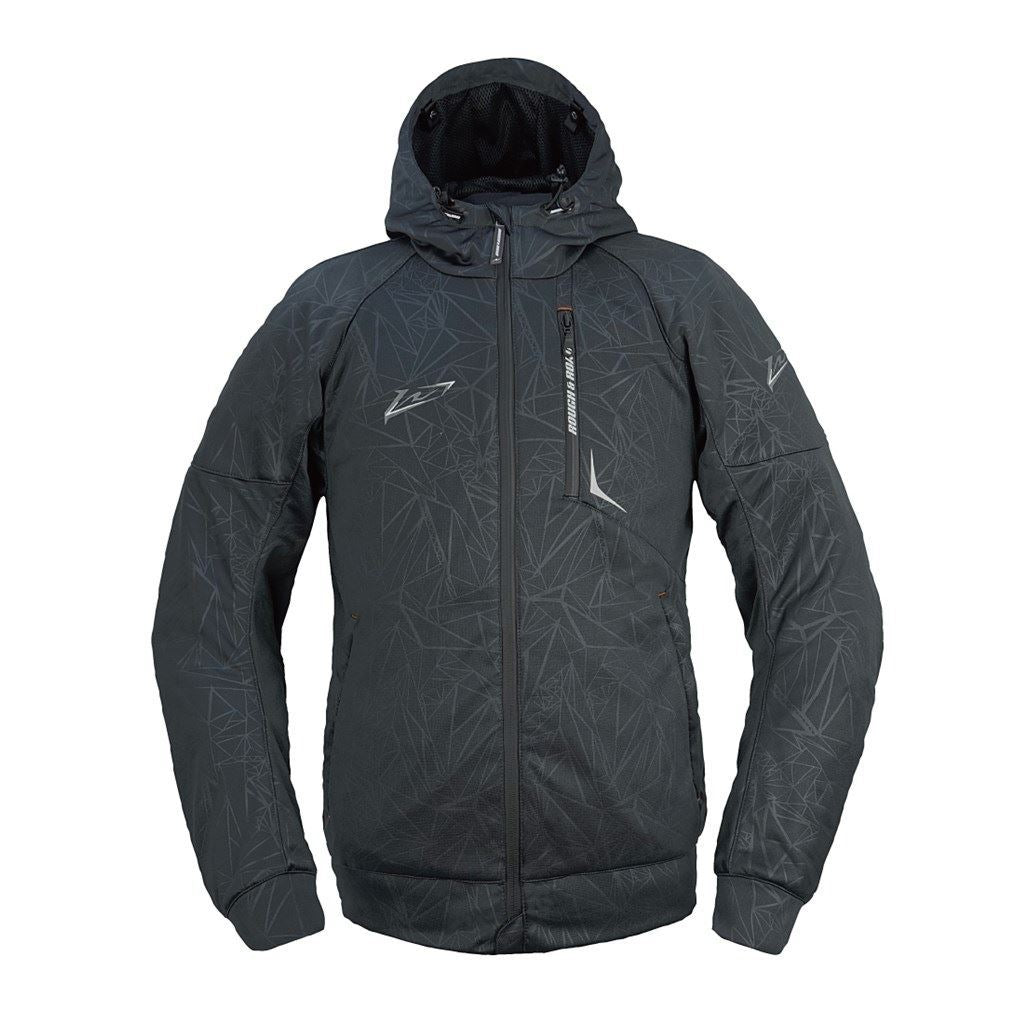 エアスルーライディングフーディFP エンボスブラック