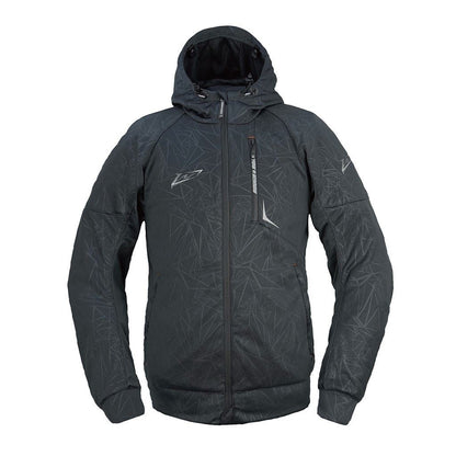 エアスルーライディングフーディFP エンボスブラック