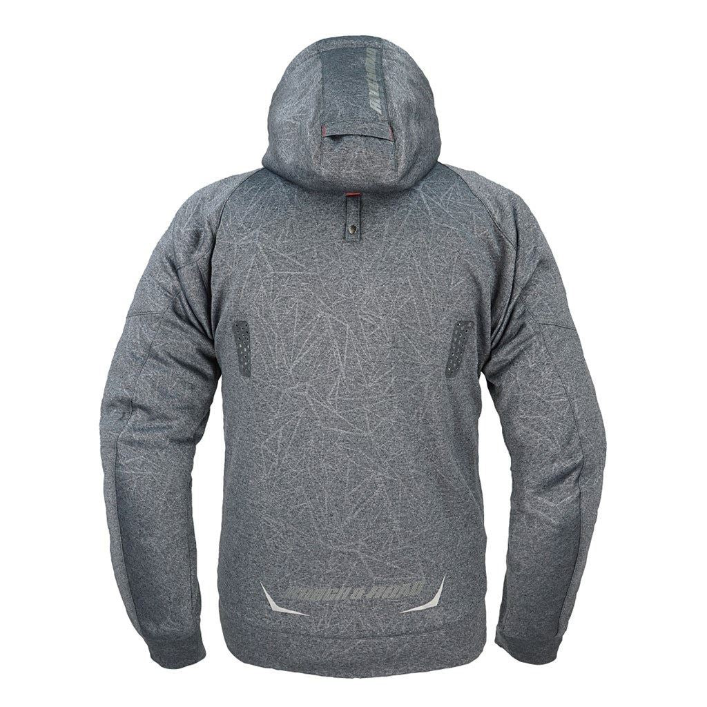 Air Through Riding Hoodie FP Embossed Grey