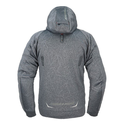 Air Through Riding Hoodie FP Embossed Grey