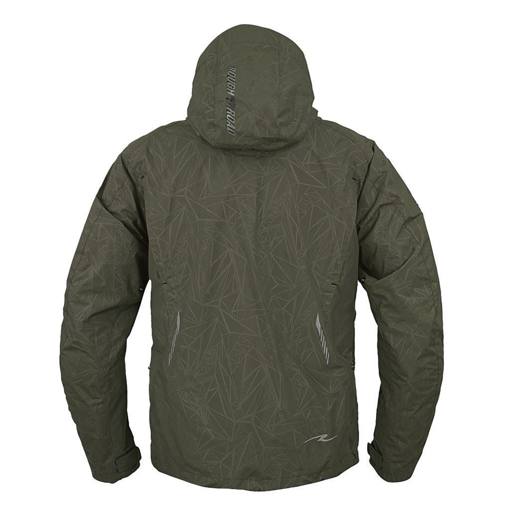 ラフパーカー エンボスダークオリーブ