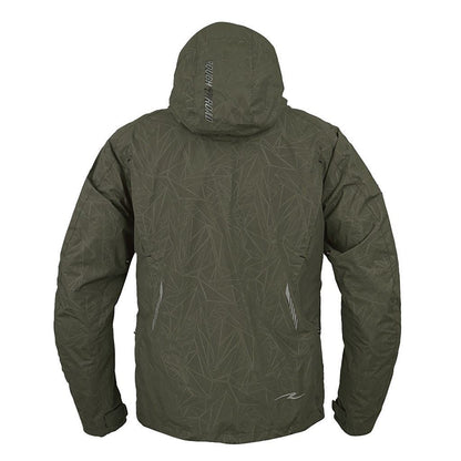 ラフパーカー エンボスダークオリーブ