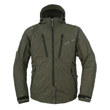 ラフパーカー エンボスダークオリーブ