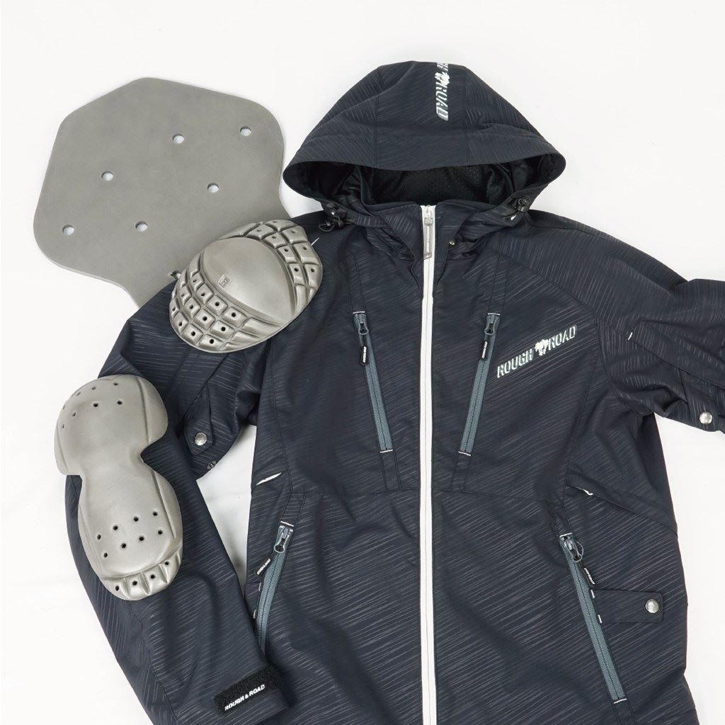 Rough Hoodie Slash Black