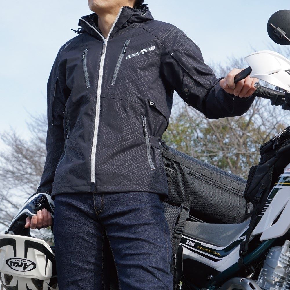Rough Hoodie Slash Black