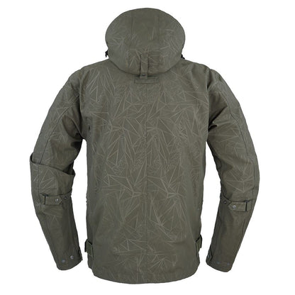 デュアルテックスストームパーカーFP エンボスダークオリーブ