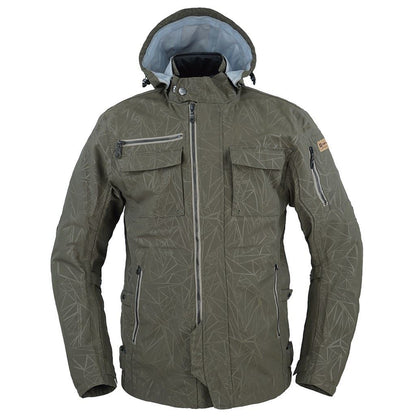 デュアルテックスストームパーカーFP エンボスダークオリーブ