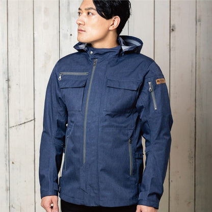 デュアルテックスストームパーカーFP ミッドナイトブルー