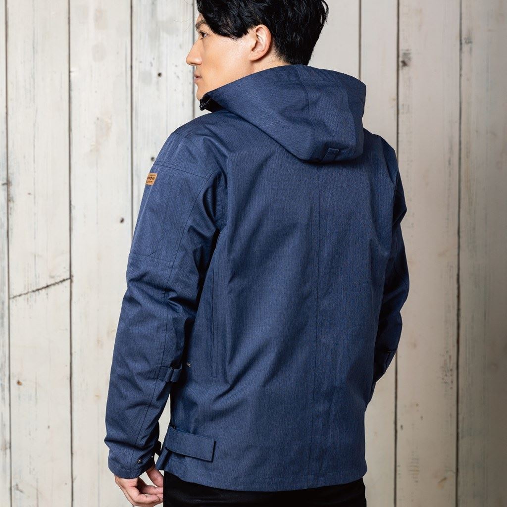デュアルテックスストームパーカーFP ミッドナイトブルー