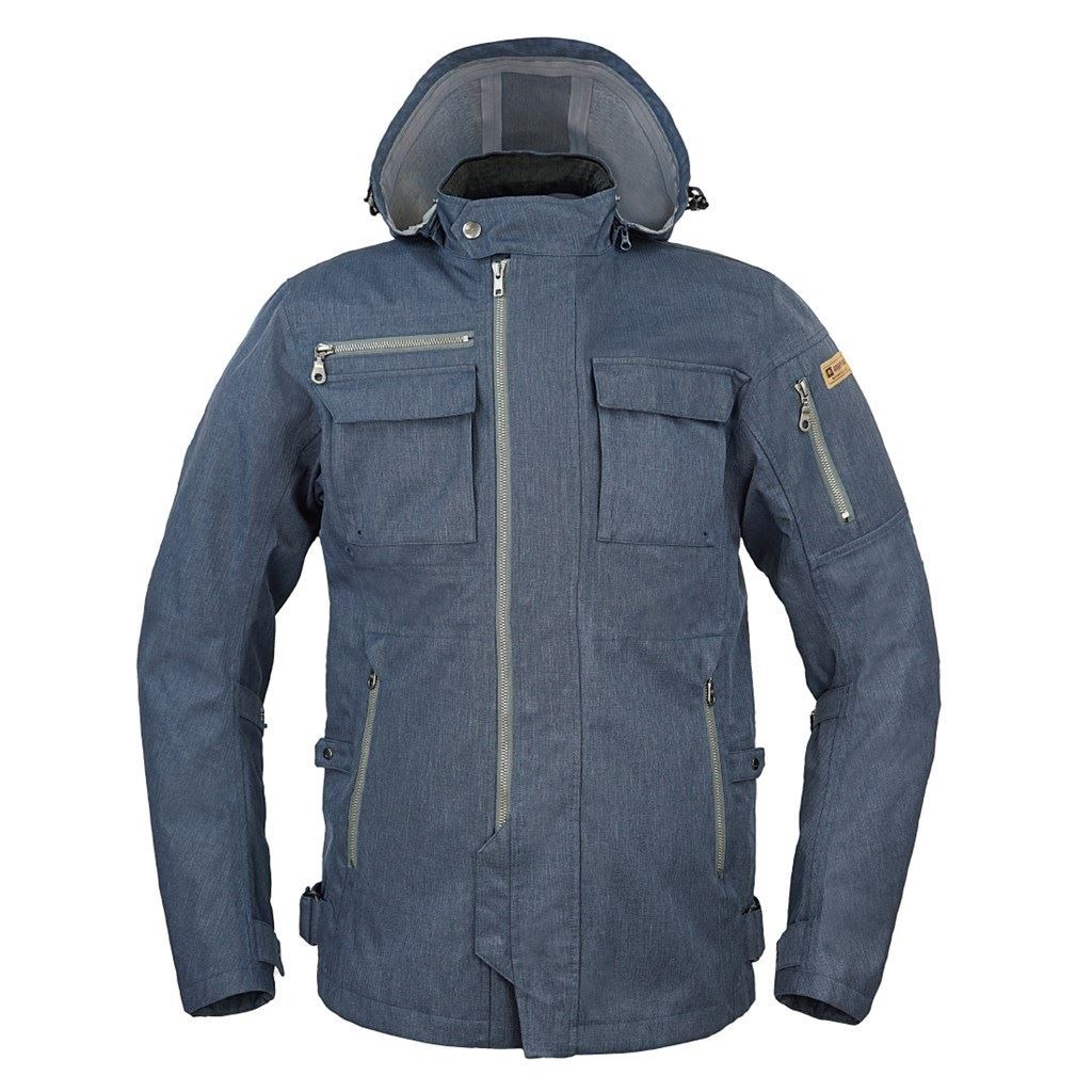 デュアルテックスストームパーカーFP ミッドナイトブルー