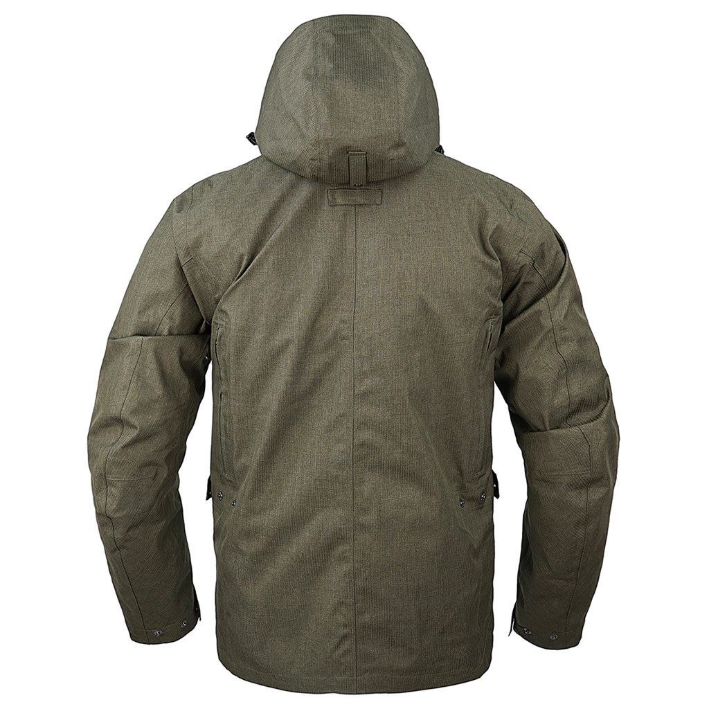 デュアルテックストレックパーカー オリーブ