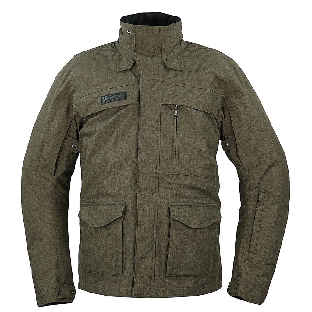 デュアルテックストレックパーカー オリーブ