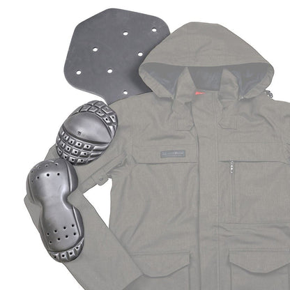 デュアルテックストレックパーカー オリーブ