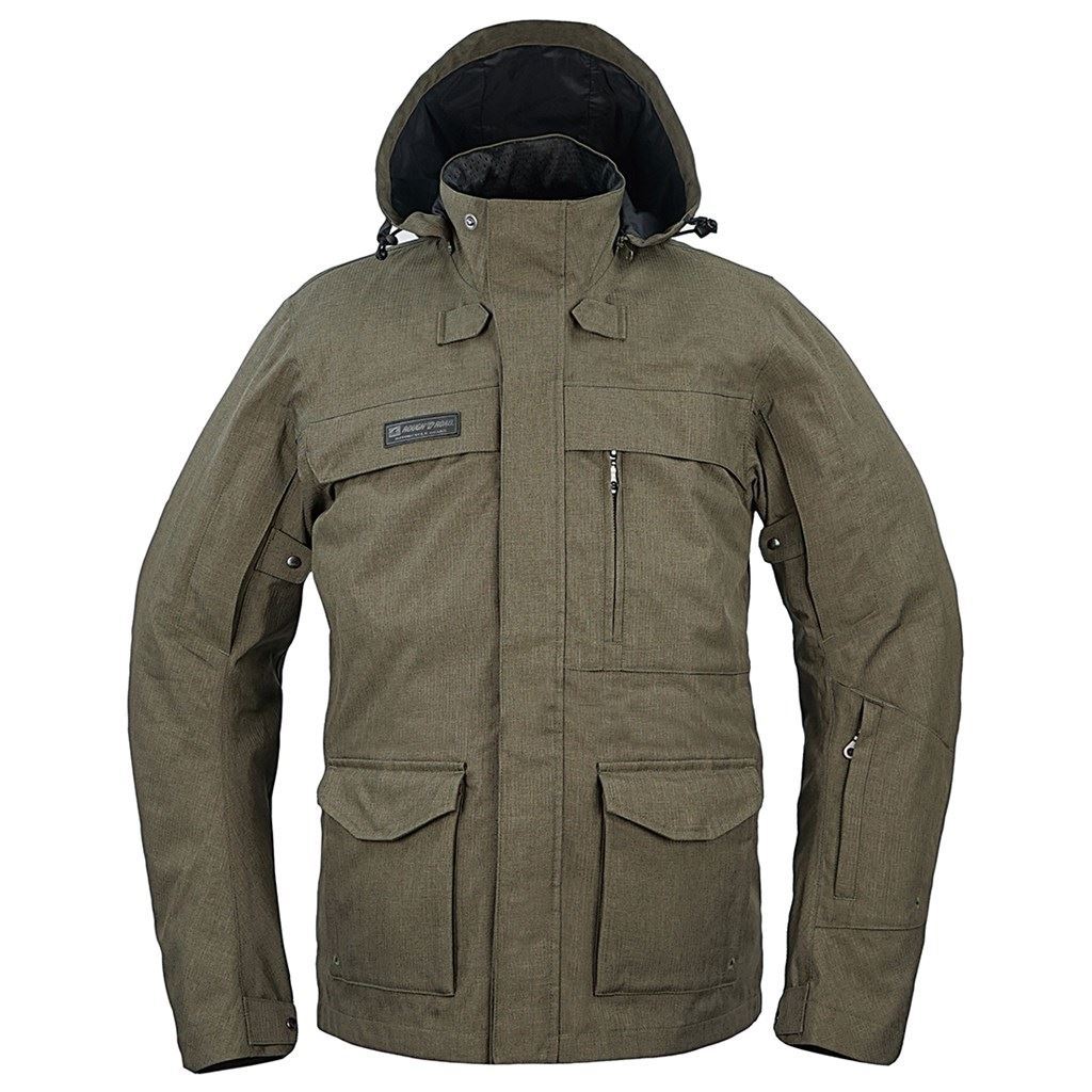 デュアルテックストレックパーカー オリーブ