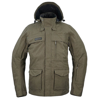 デュアルテックストレックパーカー オリーブ