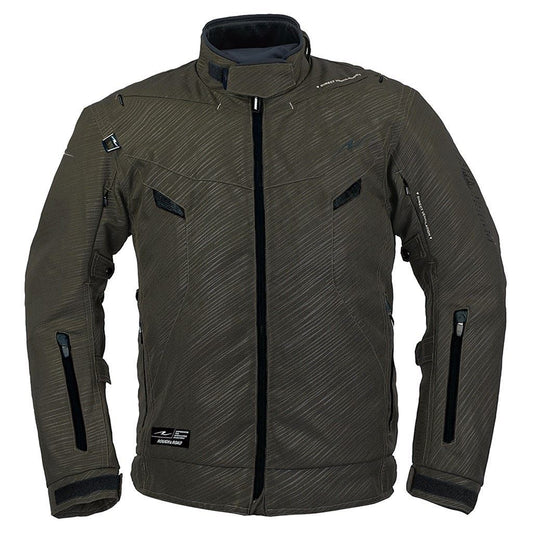 エアベントライディングジャケット スラッシュ-ダークオリーブ