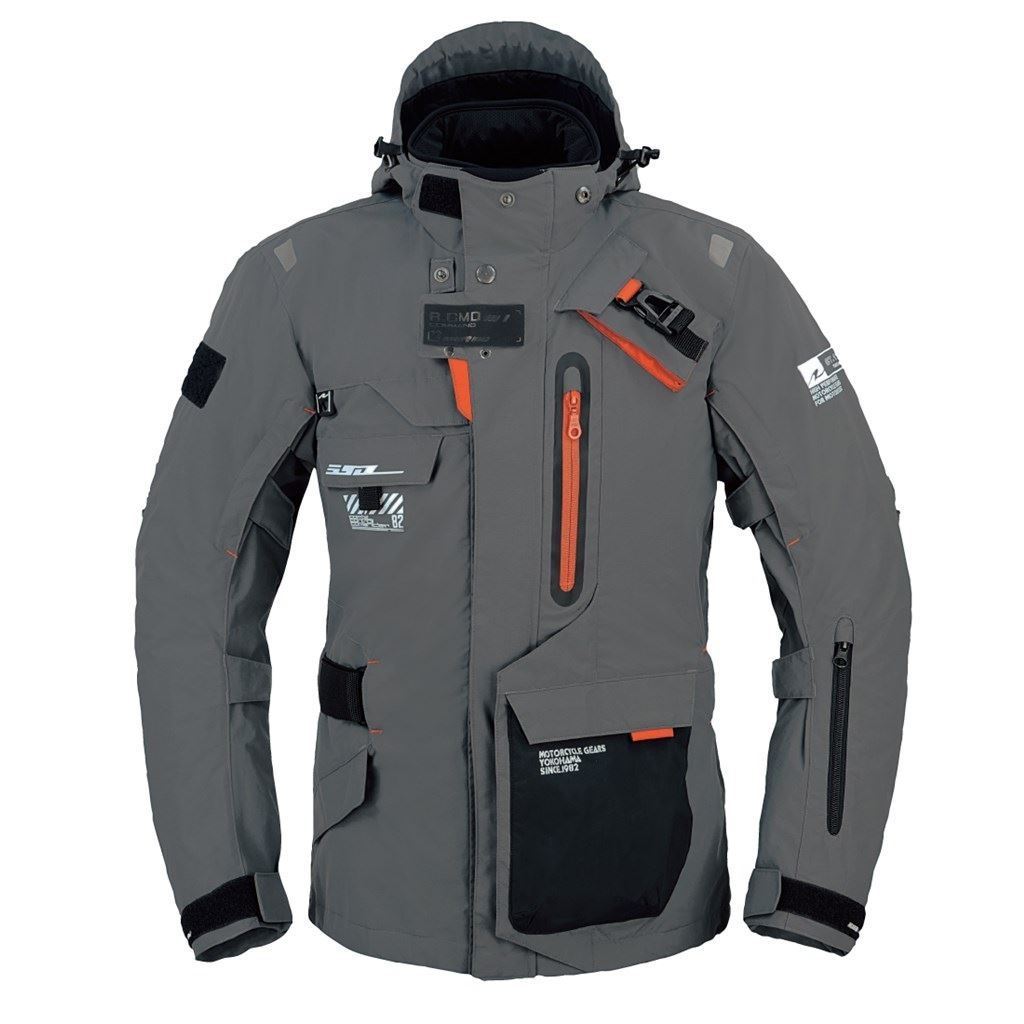 ウォーターシールドコマンドジャケット グレー