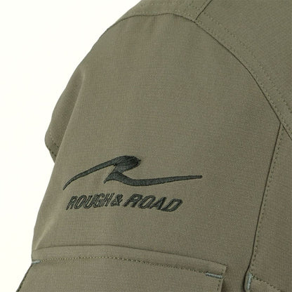 エアスルーソフトシェルストレッチパーカーFP ウィメンズ ダークオリーブ WM