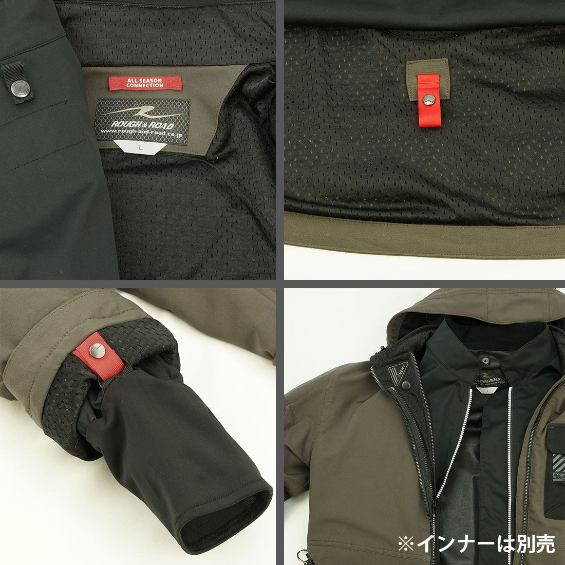 エアスルーソフトシェルストレッチパーカーFP ウィメンズ グレー WM