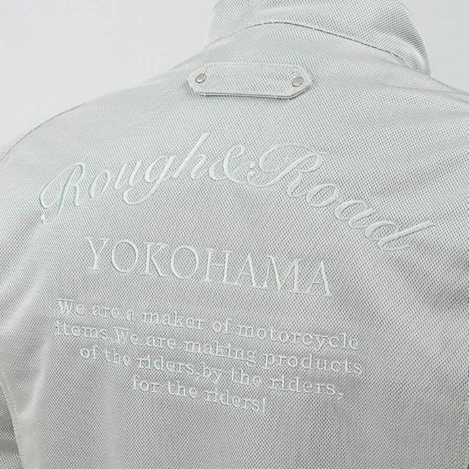 ライディングZIPメッシュジャケットEM オールシルバー