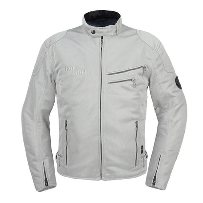 ライディングZIPメッシュジャケットEM オールシルバー