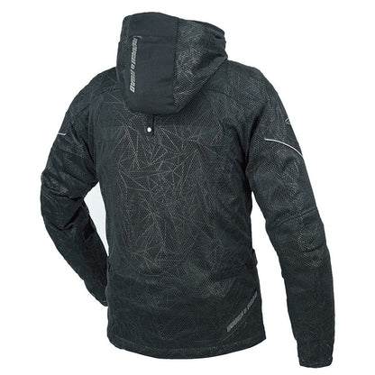 ダイレクトエアメッシュパーカーFP エンボスブラック