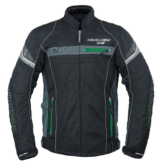 フルメッシュジャケットFP スラッシュ-ライム