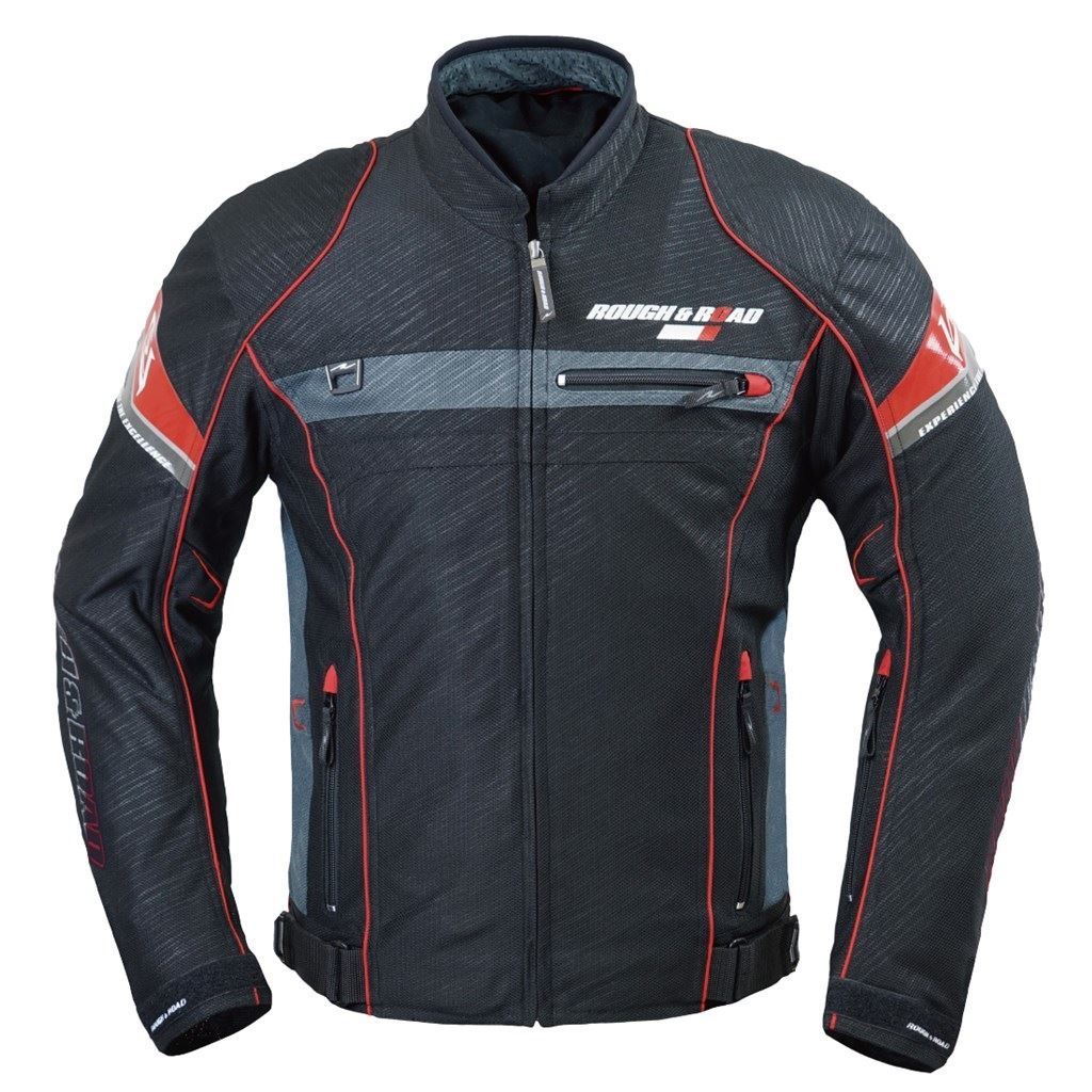 フルメッシュジャケットFP スラッシュ-レッド