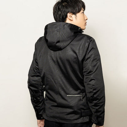 アーバンメッシュパーカーFP スラッシュブラック