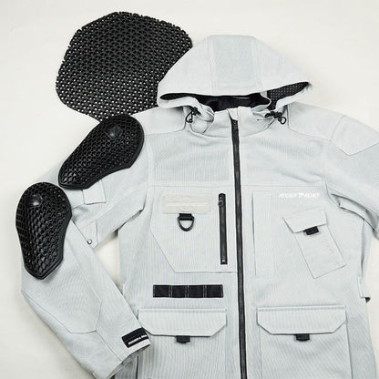 マウンテンメッシュパーカー エンボスダークオリーブ