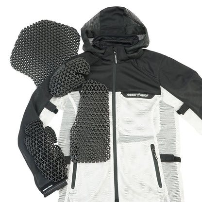 ダイレクトエアメッシュパーカーFP プラチナシルバー BL