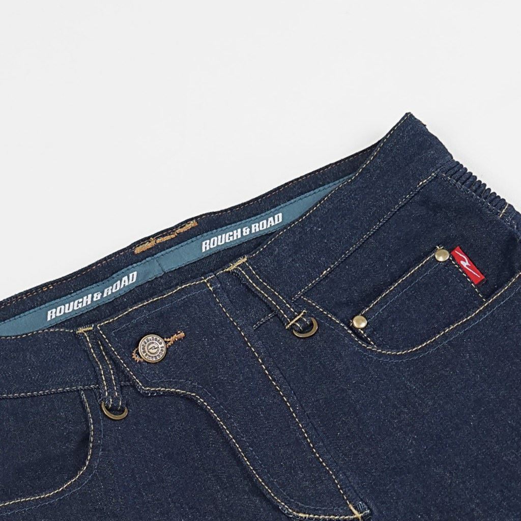 EI:EO ストレッチライドデニム ワンウォッシュネイビー