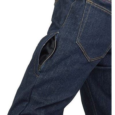 ストレッチデニムパンツルーズフィット ワンウォッシュネイビー